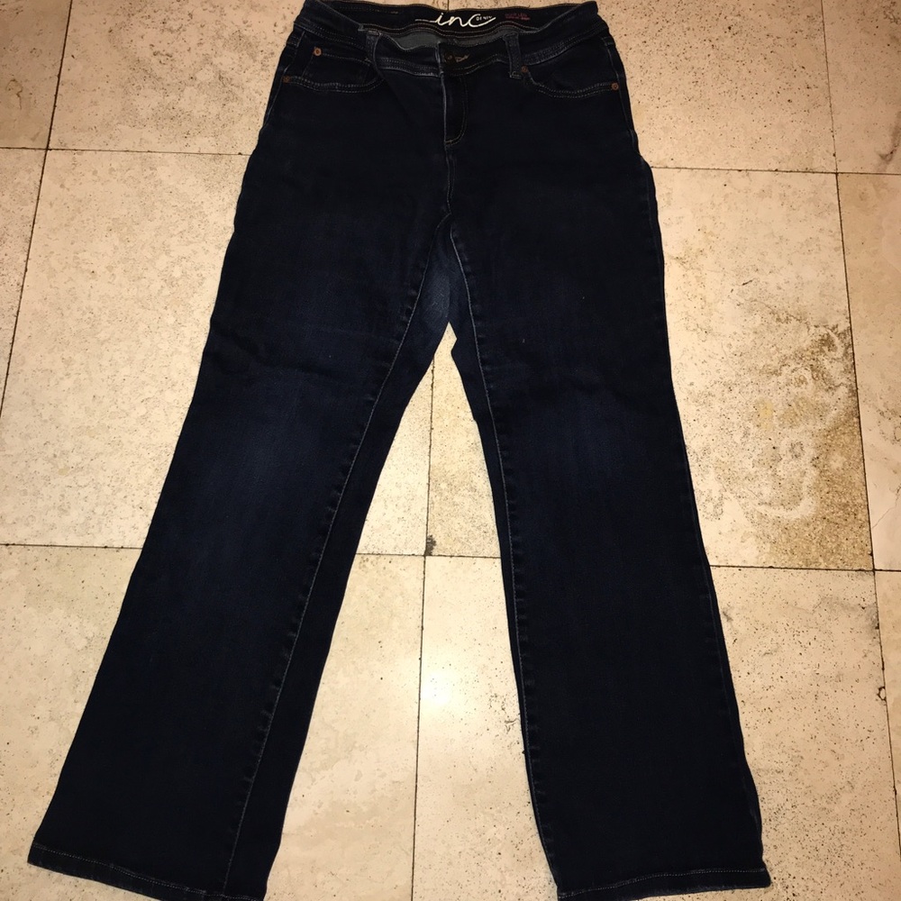 Inc denim bootleg curvy fit jeans Size 10S